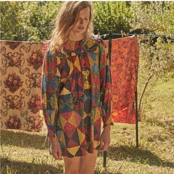 Doen Adalina Patchwork Dress - Picture 2 of 11